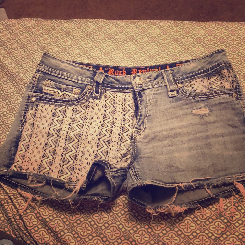 Rock Revival Lace shorts